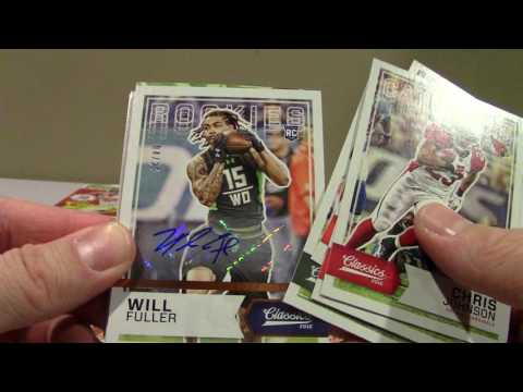 2016 PANINI CLASSICS HOBBY FOOTBALL BREAK