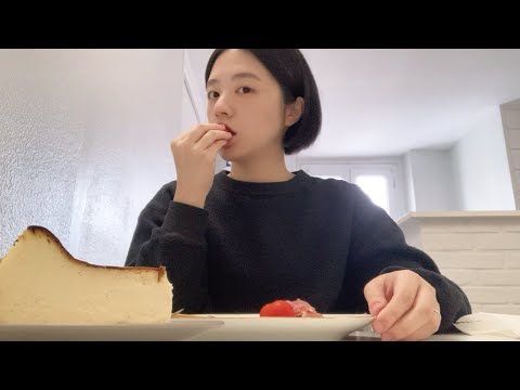 生ハムトマトとチーズケーキ🐷🍅🧀 ミニマリスト,パリ暮らし