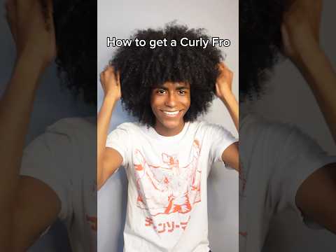 Curly Fro Tutorial #curly #afrocurls #curls #afrohairstyles #curlyhairstyles #blackhair #naturalhair