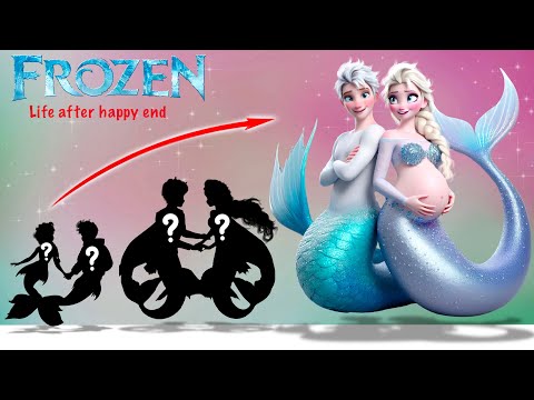 Frozen Elsa Mermaid | Life After Happy Ending | Cartoon Wow