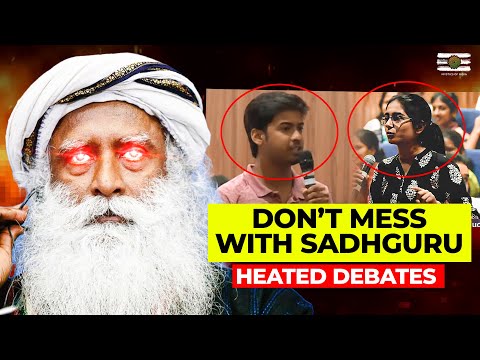 How Sadhguru Stays CALM in HEATED DEBATES