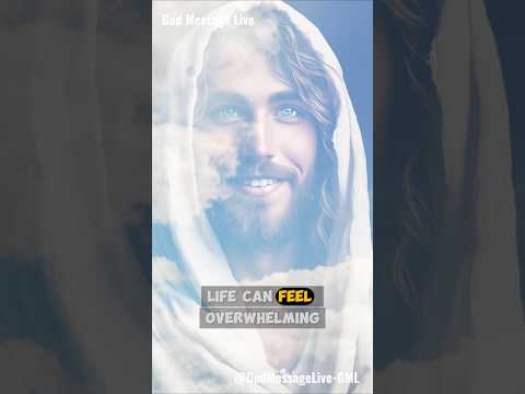 "Overcoming Anxiety: Trusting God’s Care for You"| God Message Live | #jesus #motivation #shorts