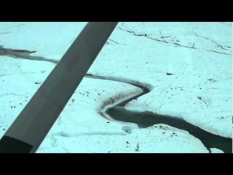 Petermann Ice Island Flyover