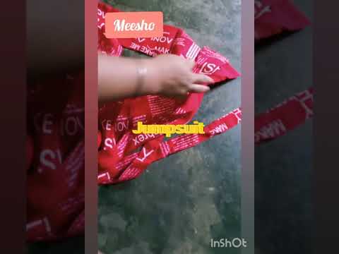 jumpsuit unboxing meesho#meesho#gorakhpur#abhika42#short#youtube#jumpsuits#lookatme#style#latest