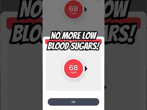 No more low blood sugar!  #t1d