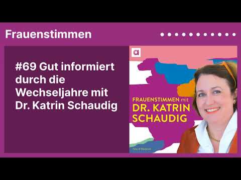 #69 Gut informiert durch die Wechseljahre mit Dr. Katrin Schaudig | Podcast mit Ildikó von Kürthy