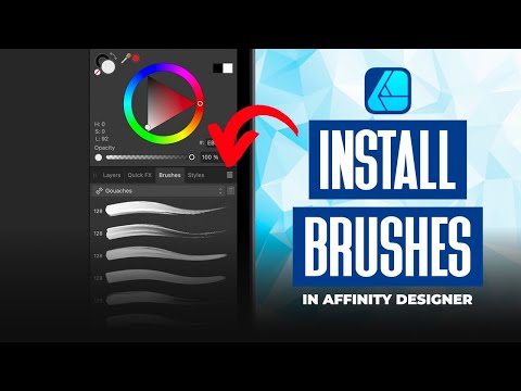 How To Import Brushes Into Affinity Designer