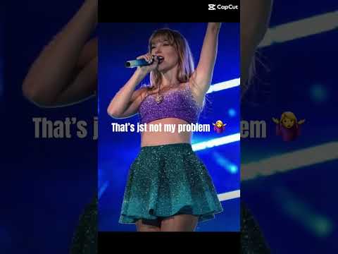 not my problem 🥱| #tayloredit #fypシ゚viral | #taylorswift