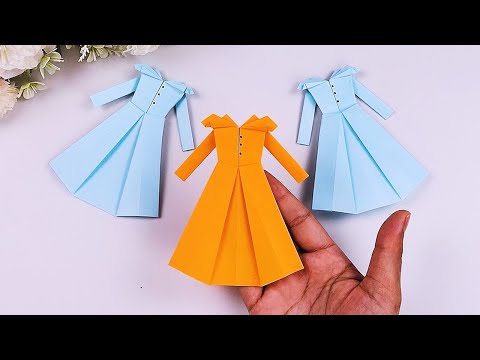 How to Make a Paper Dress 👗