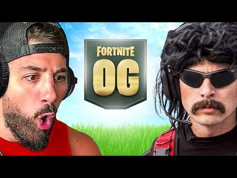 My FIRST stream with DrDisrespect in 3 years! (OG Fortnite)