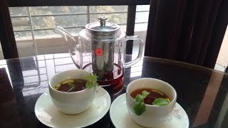 Lemon Mint Masala Tea - A Refreshing bevarage Recipe