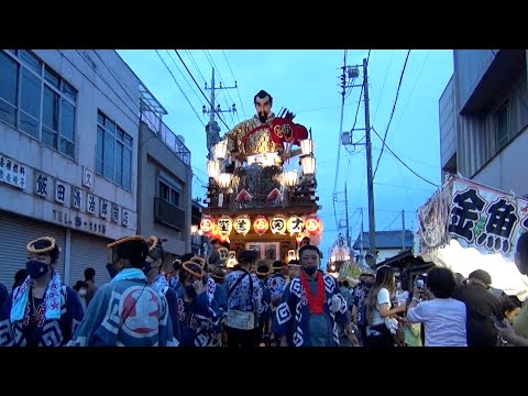 佐原の大祭2022夏　上仲町区