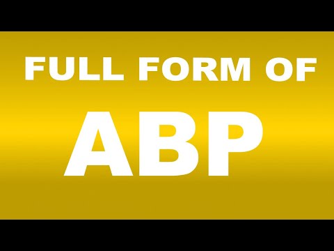 Full Form of ABP | What is ABP Full Form | ABP Abbreviation