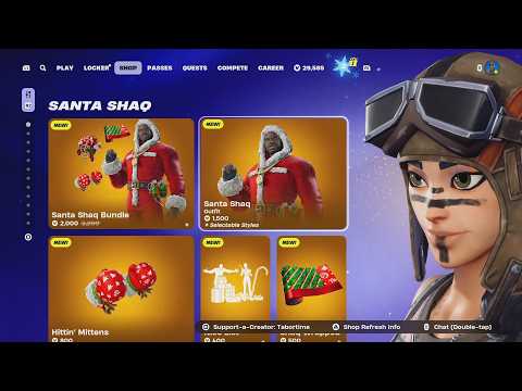 Santa Shaq's Christmas Item Shop + NEW Lamborghini Urus SUV!