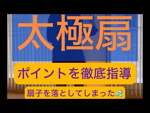 太極扇のポイント解説#張紹偉