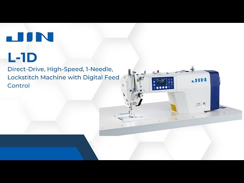 JIN L-1D Series Direct-Drive Lockstitch Machines An Effortless Precision. SMX India |