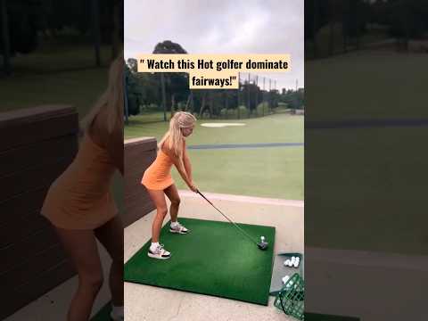 Her Shot dominates fairways! #golfclub