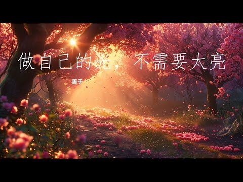 善宇 Shan Yu - 做自己的光,不需要太亮 English Pinyin 动态歌词