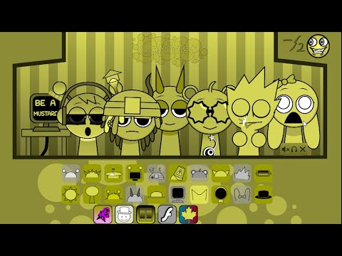 Incredibox - Sprunki But Everyone Was In Mustard | Horror Versions | Sprunki Mods !