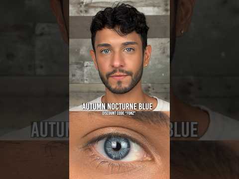 Natural Looking Blue Contact Lenses #contactlenses #icoice #coloredcontacts