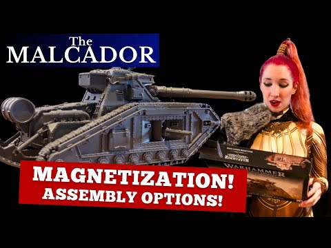 Malcador Magnetization & Assembly Options! Warhammer 40K & Horus Heresy