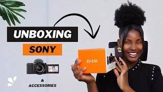 Unboxing My First Sony ZV-E10 Camera | Essential Accessories for Beginners #sonyzve10 #unboxing