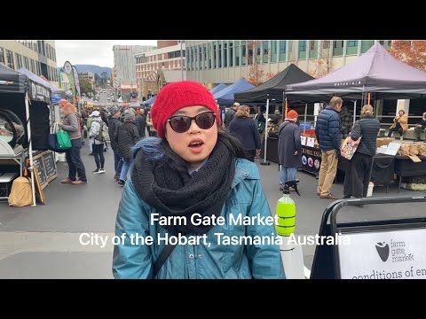 (259) Farm Gate Market City of the Hobart, Tasmania Australia 澳洲塔斯曼尼亞霍巴特的週末市集