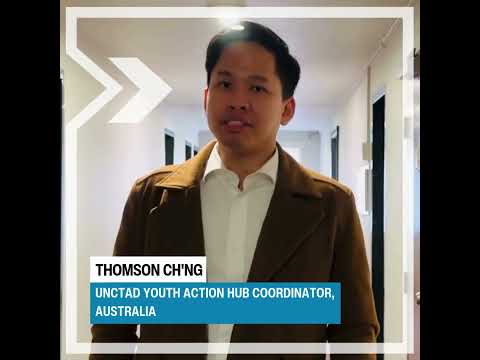 #UNCTAD60 | Thomson Ch'ng, UNCTAD Youth Action Hub coordinator in Australia