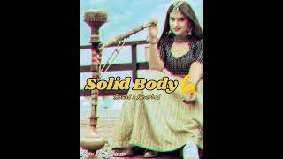 Solid Body - Slowed+Reverb | Hariyanvi LoFi | Sapna Chaudhary #trending #haryanvi #viralvideo