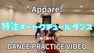 【振りコピ強化】特注オートクチュールダンス/Appare!【DANCE PRACTICE VIDEO】