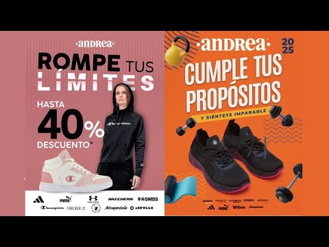 🏃‍➡️Catálogo ANDREA Rompe Tus Limite, Cumple tus Propositos🏃‍♂️