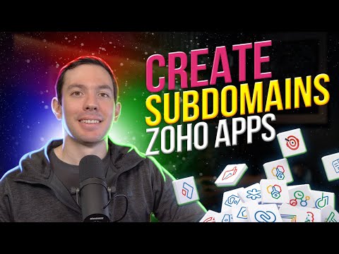 Create a subdomain for your Zoho Apps