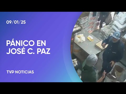 Pánico en una panadería de José C. Paz: simularon ser clientes, los apuntaron y les robaron