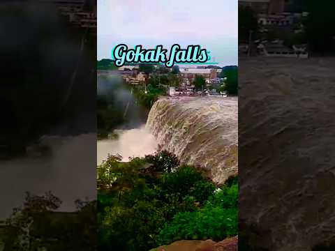 Gokak Falls #waterfalls #gokakfalls #waterfallsinindia #karanataka #shortsviral #waterfallbeauty