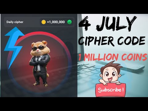 hamster combat daily combo and cipher code today 4 july 6 million coins