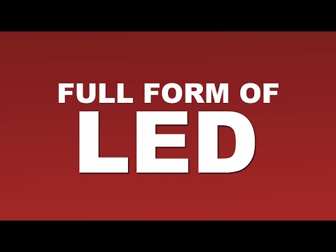 Full Form of LED | What is LED Full Form | LED Abbreviation