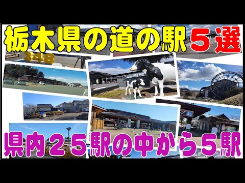 道の駅探訪　栃木県の道の駅５選