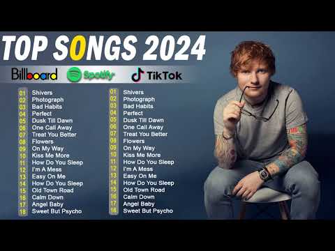 Billboard Hot 100 Top Singles This Week 2024 - Top Songs 2024 - Ed Sheeran, Miley Cyrus, Adele...