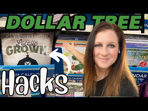 GENIUS DIY Crafts using DOLLAR TREE Calendars 🔥