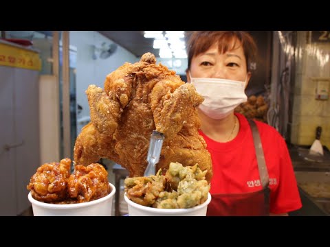 오늘 저녁은 닭강정이다. :: korean street food :: Chicken Gangjeong