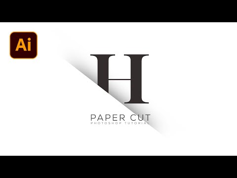 Photoshop Tutorial : Paper Cutout Logo Design In Photoshop