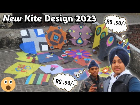 New Kite Design 2023 | Lohri Stash * Epic Design 🪁 || Raman vlogs ||