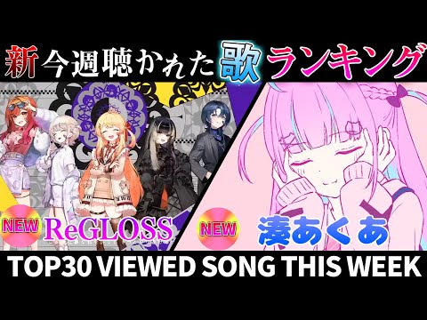 【くらりん】ホロライブ歌ってみた週間ランキング  viewed cover song this week 2023/11/10～11/17【1年期間/1year 】【hololive】