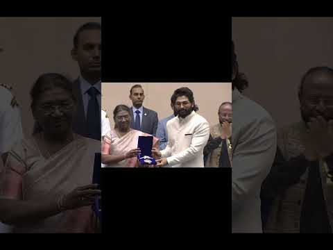 Allu Arjun 69th National award Pushpa #teluguvlogs  #nationalaward