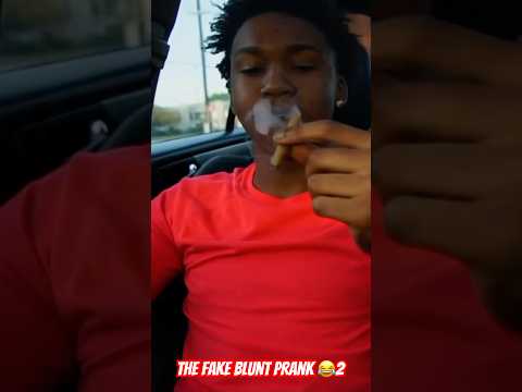 THE FAKE BLUNT PRANK 2😂 #prank #funny #classic