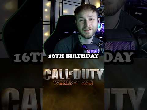 WAW Turns 16 😱 #callofduty #cod #nostalgia #cod4 #callofduty4