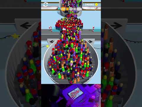 Escalators Extremely Funny gameplay #1047 #shorts #funny #satisfying