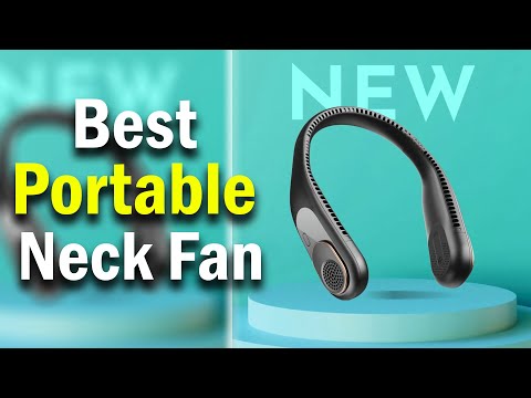 New Cool Tech Gadget On Amazon - SWEETFULL Portable Neck Fan