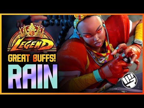 SF6 ♦ Kimberly is looking SCARY with the NEW BUFFS! (ft. Rain)