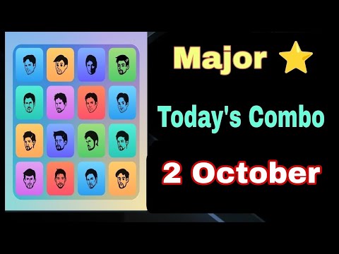 Major 2 October Combo 🤯✅।। মেজর আজকের কম্বো কি ২ অক্টোবর  কিভাবে করবেন দেখুন আজকের টা ✅😊#major#major